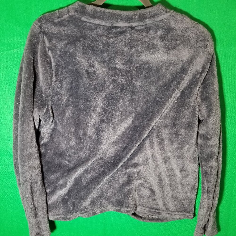 Disney 100 Bambi Thumper Fleece Sleep Shirt Women Medium Softy Gray Comfy Warm - Picture 2 of 5